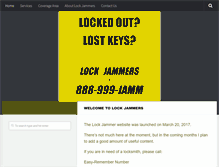 Tablet Screenshot of lockjammers.com